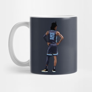 Ja Morant Vector Back Mug